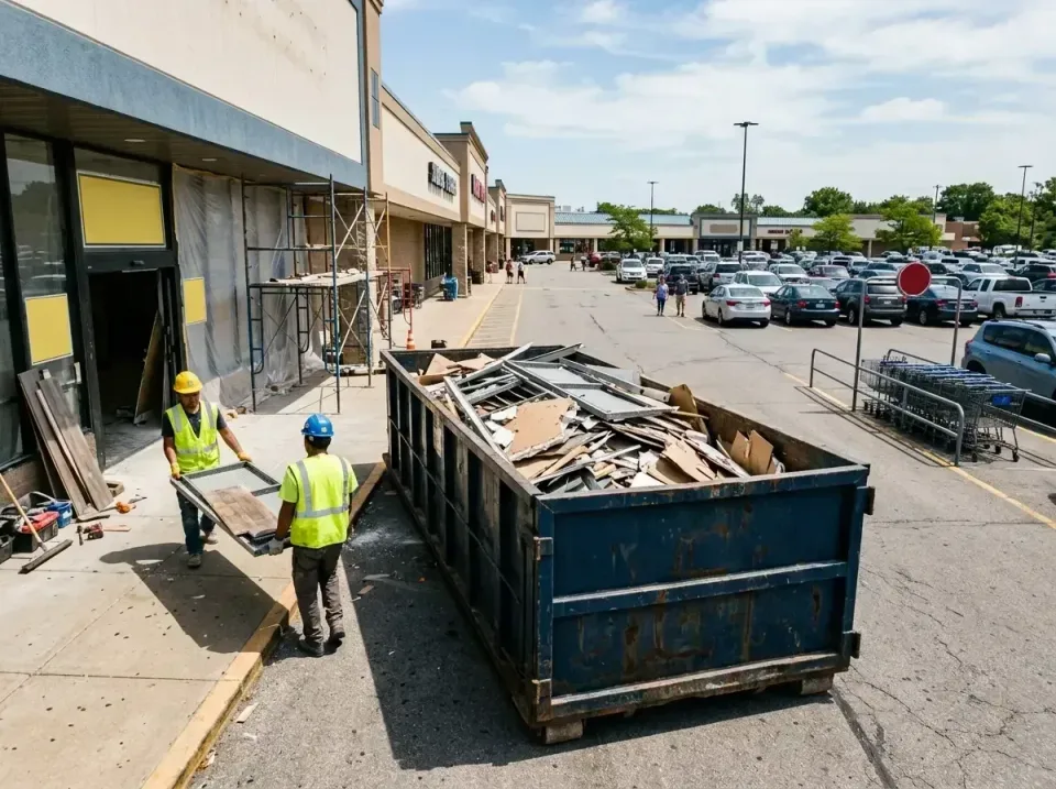 retail-store-renovation-debris-003 — frequently asked questions, Roll-off Dumpster Rentals in Bohners Lake, WI